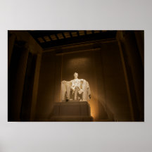 Das Lincoln Memorial Plakat