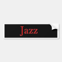 Das moderner Jazz-Trio Auto Sticker
