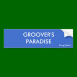 Das Paradies-Aufkleber des Groovers autoaufkleber