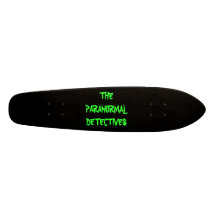 Das Paranormal Detektiv-Skateboard Skateboarddecks
