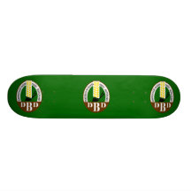 Das Party der demokratischen Bauern, Kolumbien pol Skate Board