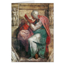 Das persische Sybelle durch Michelangelo Karten