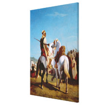 Das Pferd von Gaada oder das Pferd der Unterordnun Gespannter Galeriedruck