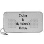 Das Radfahren ist die Therapie meines Ehemanns iPod Lautsprecher