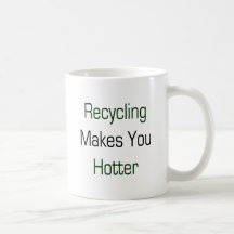 Das Recyceln lässt Sie euch schütteln Tee Haferl