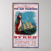 Das Scherer-Schiff - Syren Plakat
