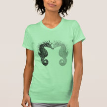 das Seepferd t der Frau Shirt