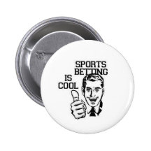 DAS SPORT-WETTEN IST COOL ANSTECKNADELBUTTONS