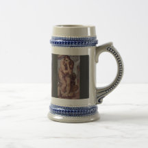 Das Tag des Jüngsten Gerichts-Fresko auf der Altar Kaffeetassen