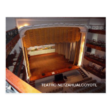 Das Teatro Netzahualcoyotl in Tlacotalpan Postkarte