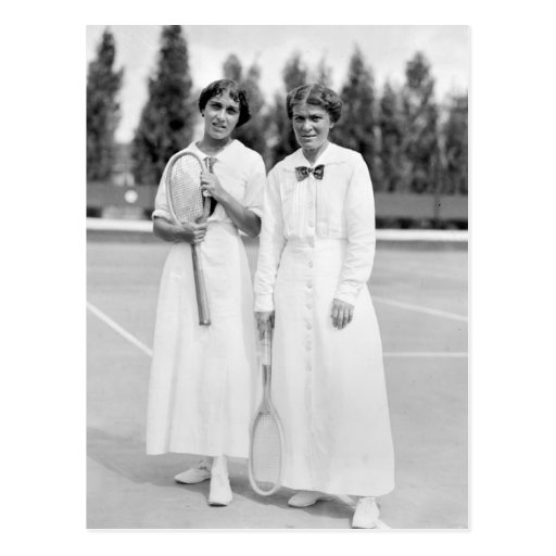 Das Tennis Champions, 1913 der Frauen Postkarte