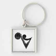 Das Vendetta-Big Band-Logo Keychain Schlüsselanhänger