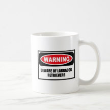 Das Warnen PASSEN VON LABRADOR-RETRIEVER Becher au Teetassen