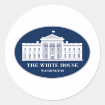 Das Weiße Haus Runde Sticker