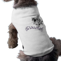 Das weiße Kaninchen Hunde T Shirts