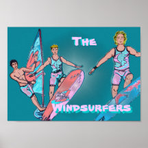 Das windsurfers-Plakat