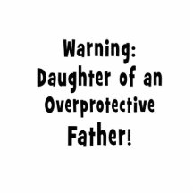 daughter of overprotective father black photo cutout