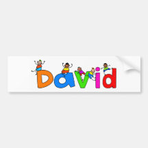 David Autoaufkleber