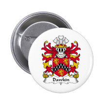 Dawkin Familienwappen Button