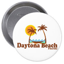 Daytona Beach. Anstecknadelbutton