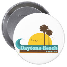 Daytona Beach. Anstecknadelbuttons