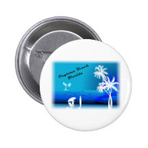 Daytona- Beachblau Anstecknadelbutton