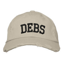 Debs stickte Hut Baseballmütze