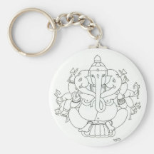 Dec1 Ganesha Schlüsselbänder