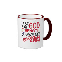 Defekter Armformgott Tee Tasse