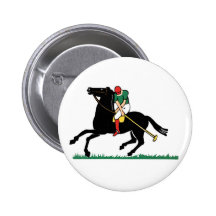 Deko-Pferdepolo Buttons