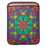 Dekorative Kaleidoskop-Fraktal iPad Hülse iPad Sleeve