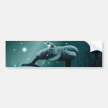 Delphin-Traum Auto Sticker