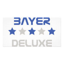 deluxe Ikone Bayers Foto Grußkarte