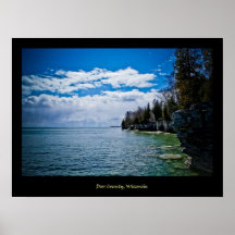 Deluxes Door County Plakat