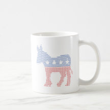 Demokrat-Esel Tee Tasse