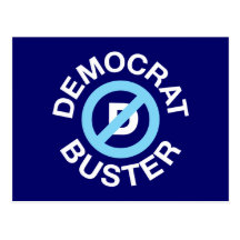 Demokrat-Kerl Postkarten