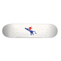 Demokrat-Logo Skateboardbretter