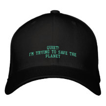 DEN PLANETEN RETTEN - HUT BESTICKTES BASEBALLCAP