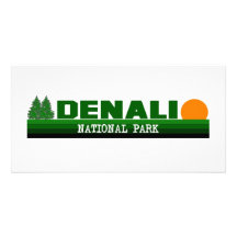Denali Nationalpark Foto Grußkarte