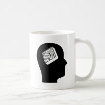 Denken an Elektronik Kaffeehaferl