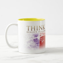 DENKEN SIE POSITIV KAFFEETASSEN