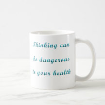 Denkender Becher Tee Tasse