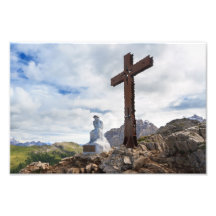 Denkender Christus- - Castellazzoberg, Italien Photographien