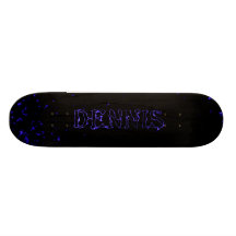 Dennis-Blitz spielt kundenspezifische Skateboardpl Personalisiertes Skatedeck