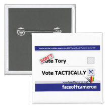 der Abstimmung Abzeichen taktisch Button