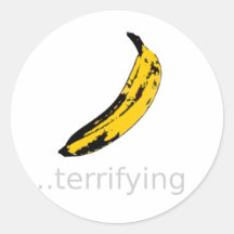 Der Albtraum des Atheisten Runder Sticker