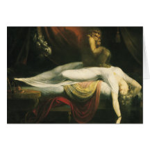 Der Albtraum, Henry Fuseli Karten