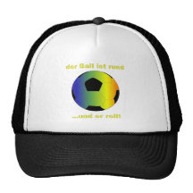 der Ball ist rund Retromützen