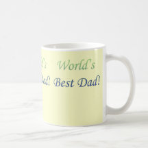 Der beste Vati der Welt Kaffee Haferl