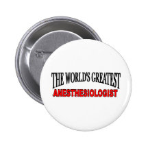 Der bestste Anästhesiologe der Welt Anstecknadel